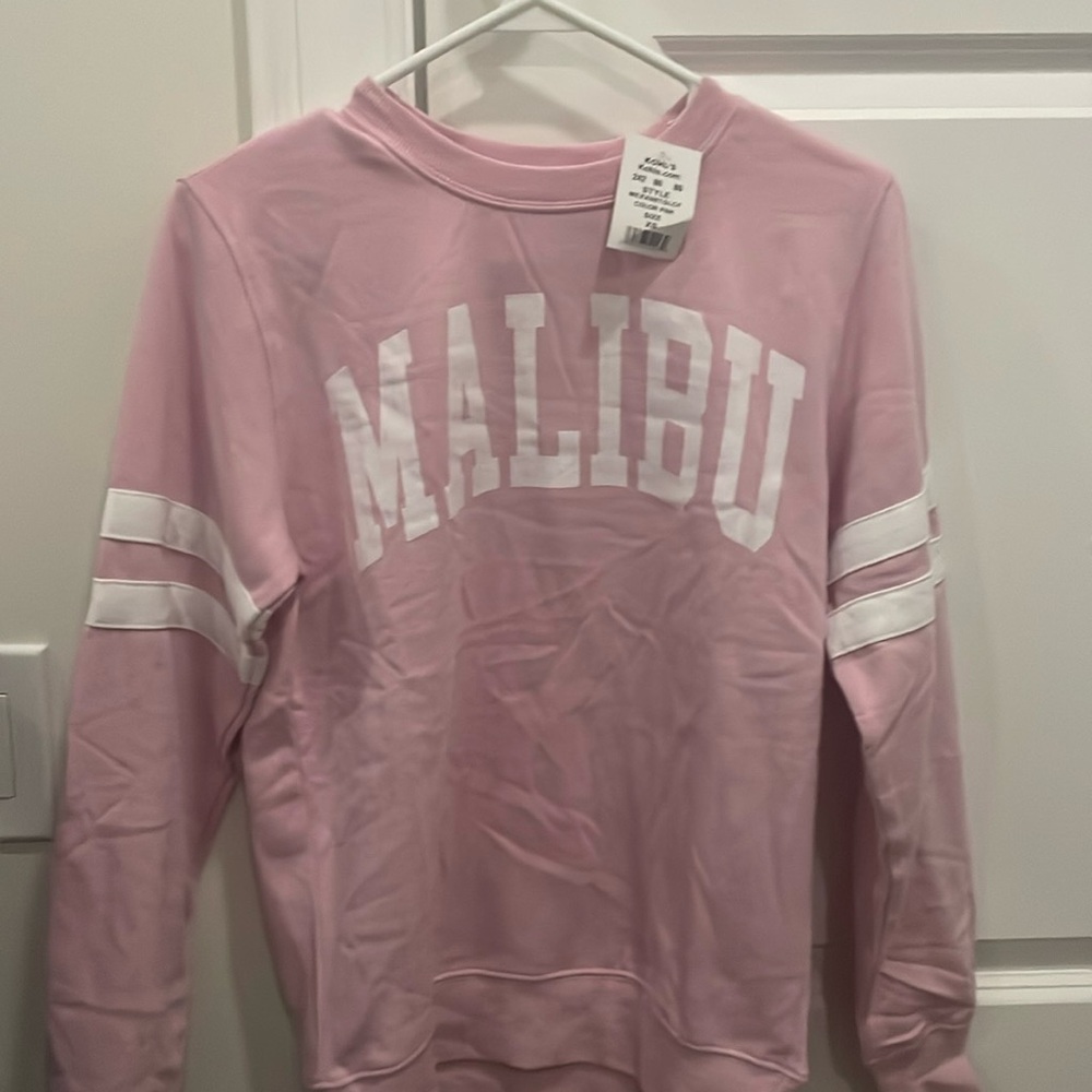Pink Malibu Crewneck